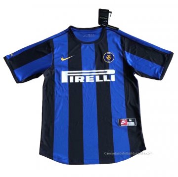 1ª Camiseta Inter Milan Retro 1999-2000 1ª Camiseta Inter Milan Retro 1999-2000