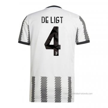 1ª Camiseta Juventus Jugador De Ligt 2022-2023 1ª Camiseta Juventus Jugador De Ligt 2022-2023