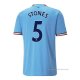 1ª Camiseta Manchester City Jugador Stones 2022-2023