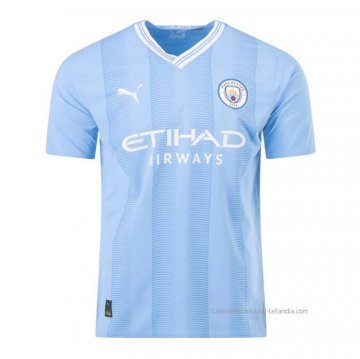 1ª Camiseta Manchester City Authentic 2023-2024 1ª Camiseta Manchester City Authentic 2023-2024