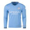 1ª Camiseta Manchester City Manga Larga 2024-2025 1ª Camiseta Manchester City Manga Larga 2024-2025