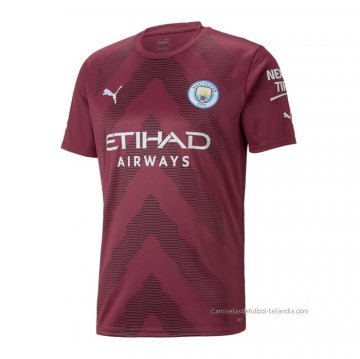 Camiseta Manchester City Portero 2022-2023 Rojo Camiseta Manchester City Portero 2022-2023 Rojo