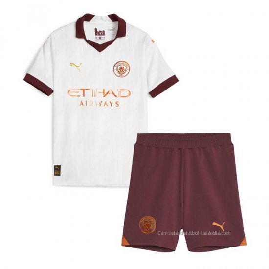 2ª Camiseta Manchester City Nino 2023-2024 - Haga un click en la imagen para cerrar