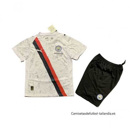 2ª Camiseta Manchester City Nino 2025-2026 - Haga un click en la imagen para cerrar