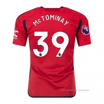 1ª Camiseta Manchester United Jugador McTominay 2023-2024 1ª Camiseta Manchester United Jugador McTominay 2023-2024