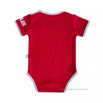1ª Camiseta Manchester United Bebe 2021-2022