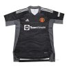 Camiseta Manchester United Portero 2021-2022 Negro Camiseta Manchester United Portero 2021-2022 Negro