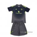 2ª Camiseta Manchester United Portero Nino 2025-2026 Negro