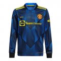 3ª Camiseta Manchester United Manga Larga 2021-2022