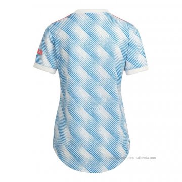 2ª Camiseta Manchester United Mujer 2021-2022