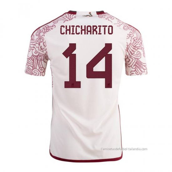 2ª Camiseta Mexico Jugador Chicharito 2022 - Haga un click en la imagen para cerrar