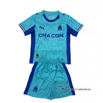 4ª Camiseta Olympique Marsella Portero Nino 2025-2026 4ª Camiseta Olympique Marsella Portero Nino 2025-2026