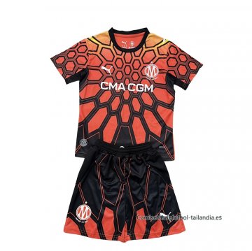 1ª Camiseta Olympique Marsella Portero Nino 2026-2027 1ª Camiseta Olympique Marsella Portero Nino 2026-2027