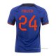 2ª Camiseta Paises Bajos Jugador Malacia 2022