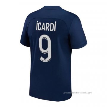 1ª Camiseta Paris Saint-Germain Jugador Icardi 2022-2023 1ª Camiseta Paris Saint-Germain Jugador Icardi 2022-2023