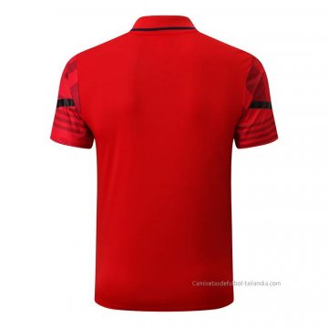 Camiseta Polo del AC Milan 2022-2023 Rojo