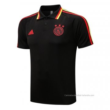 Camiseta Polo del Ajax 2022-2023 Negro Camiseta Polo del Ajax 2022-2023 Negro
