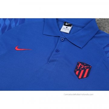 Camiseta Polo del Atletico Madrid 2022-2023 Azul