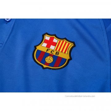 Camiseta Polo del Barcelona 2021-2022 Azul