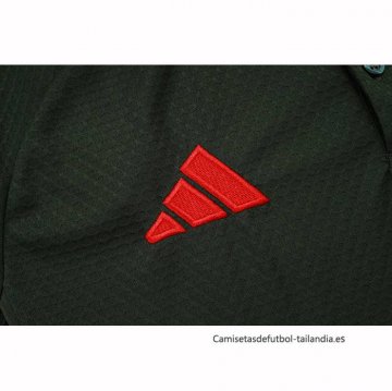 Camiseta Polo del Bayern Munich 2025-2026 Verde Oscuro