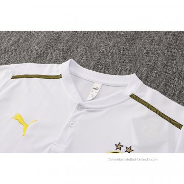 Camiseta Polo del Borussia Dortmund 2021-2022 Blanco