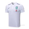 Camiseta Polo del Brasil 2022-2023 Blanco