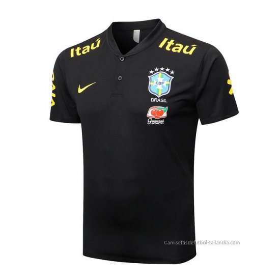 Camiseta Polo del Brasil 2022-2023 Negro - Haga un click en la imagen para cerrar