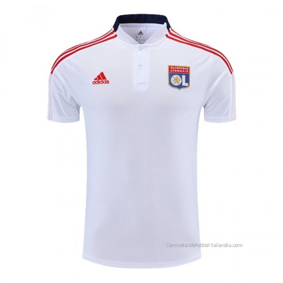 Camiseta Polo del Lyon 2022-2023 Blanco - Haga un click en la imagen para cerrar