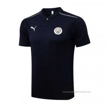 Camiseta Polo del Manchester City 2021-2022 Azul Camiseta Polo del Manchester City 2021-2022 Azul