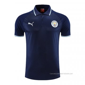 Camiseta Polo del Manchester City 2022-2023 Azul Marino Camiseta Polo del Manchester City 2022-2023 Azul Marino