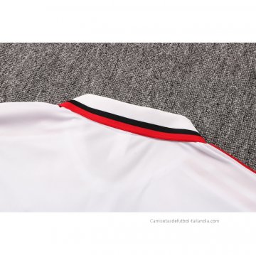 Camiseta Polo del Manchester United 2021-2022 Blanco