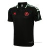 Camiseta Polo del Manchester United 2021-2022 Negro y Verde Camiseta Polo del Manchester United 2021-2022 Negro y Verde
