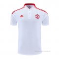 Camiseta Polo del Manchester United 2022-2023 Blanco
