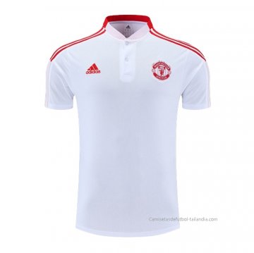 Camiseta Polo del Manchester United 2022-2023 Blanco Camiseta Polo del Manchester United 2022-2023 Blanco