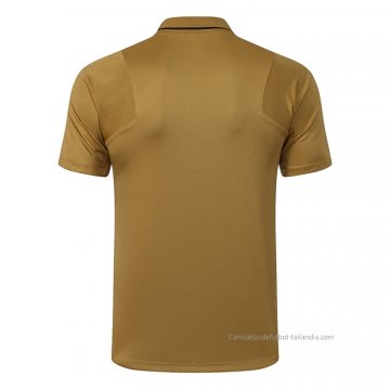 Camiseta Polo del Paris Saint-Germain 2021-2022 Oro