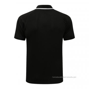 Camiseta Polo del Paris Saint-Germain Jordan 2021-2022 Negro