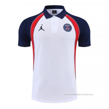 Camiseta Polo del Paris Saint-Germain Jordan 2022-2023 Blanco Camiseta Polo del Paris Saint-Germain Jordan 2022-2023 Blanco