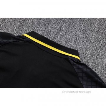 Camiseta Polo del Paris Saint-Germain Jordan 2023-2024 Negro