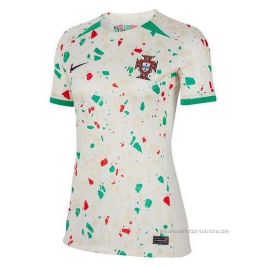2ª Camiseta Portugal Mujer 2023 - Haga un click en la imagen para cerrar
