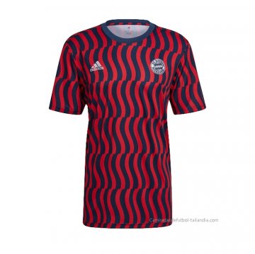 Camiseta Pre Partido del Bayern Munich 2022 Rojo Camiseta Pre Partido del Bayern Munich 2022 Rojo