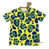 Camiseta Pre Partido del Brasil 2024 Amarillo Verde Camiseta Pre Partido del Brasil 2024 Amarillo Verde