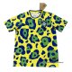 Camiseta Pre Partido del Brasil 2024 Amarillo Verde
