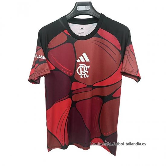 Camiseta Pre Partido del Flamengo 2026 Rojo - Haga un click en la imagen para cerrar