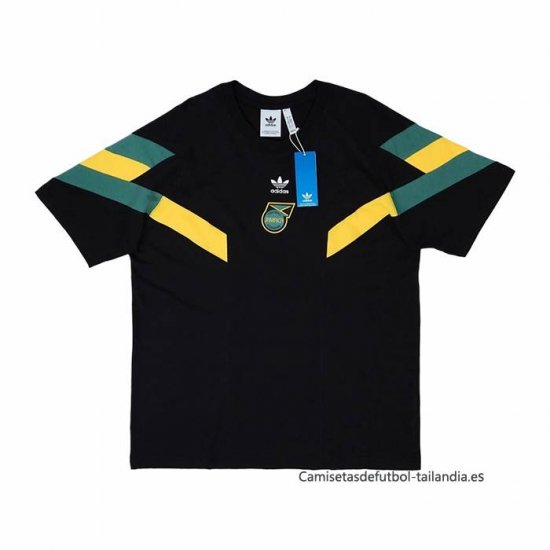 Camiseta Pre Partido del Jamaica 2024 Negro - Haga un click en la imagen para cerrar