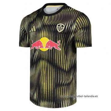 Camiseta Pre Partido del Leeds United 2025-2026 Amarillo Camiseta Pre Partido del Leeds United 2025-2026 Amarillo
