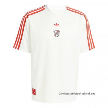 Camiseta Pre Partido del River Plate 2025-2026 Blanco Camiseta Pre Partido del River Plate 2025-2026 Blanco