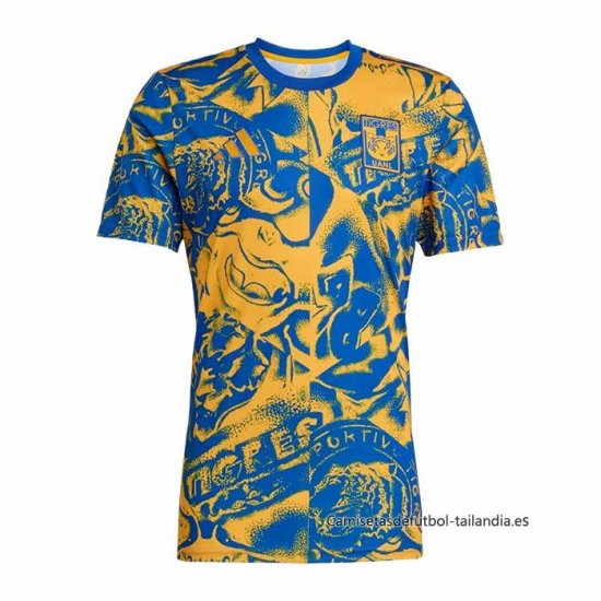 Camiseta Pre Partido del Tigres UANL 2025-2026 - Haga un click en la imagen para cerrar
