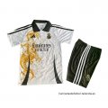 Camiseta Real Madrid Dragon Nino 2025-2026 Blanco