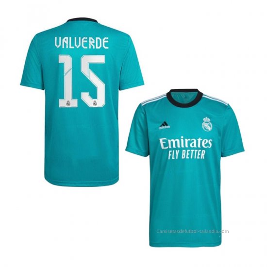 3ª Camiseta Real Madrid Jugador Valverde 2021-2022 - Haga un click en la imagen para cerrar