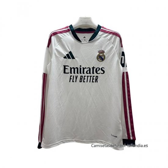 1ª Camiseta Real Madrid Manga Larga 2026-2027 - Haga un click en la imagen para cerrar